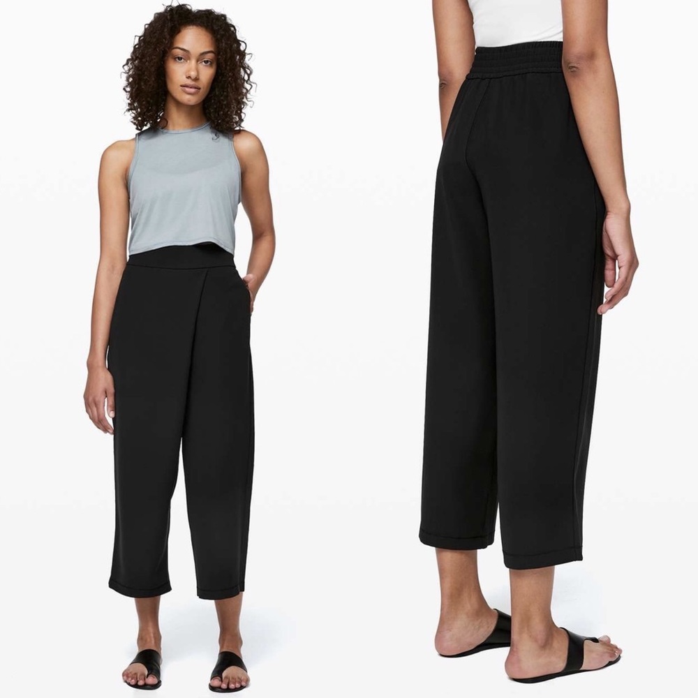 lululemon athletica Black Women's Trousers